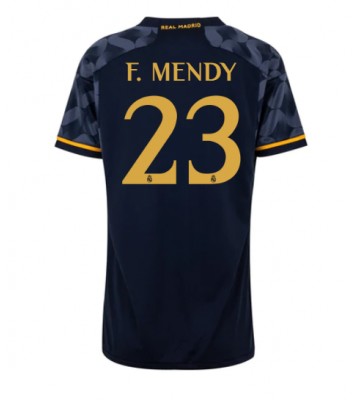 Real Madrid Ferland Mendy #23 Bortatröja Kvinnor 2023-24 Kortärmad